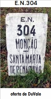 E.N. 304 - Mono (prox.) - Longos Vales - Santo Andr - Merufe - Cernadas - Sistelo - ... - Soajo - EE.NN.203/304-1 - ... - Covide - So Bento da Porta Aberta
 - Rio Caldo - Caniada - Vieira - Mosteiro - Rossas - Outeiro - ... - Gandarela - Fermil - Mondim de Basto - Alto do Velo - Pousada - ... - Fornelos - Sever